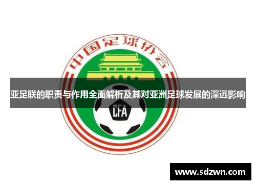 亚足联的职责与作用全面解析及其对亚洲足球发展的深远影响